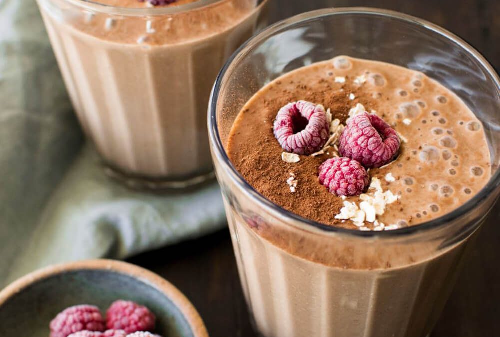 BATIDO DE AVENA Y CACAO