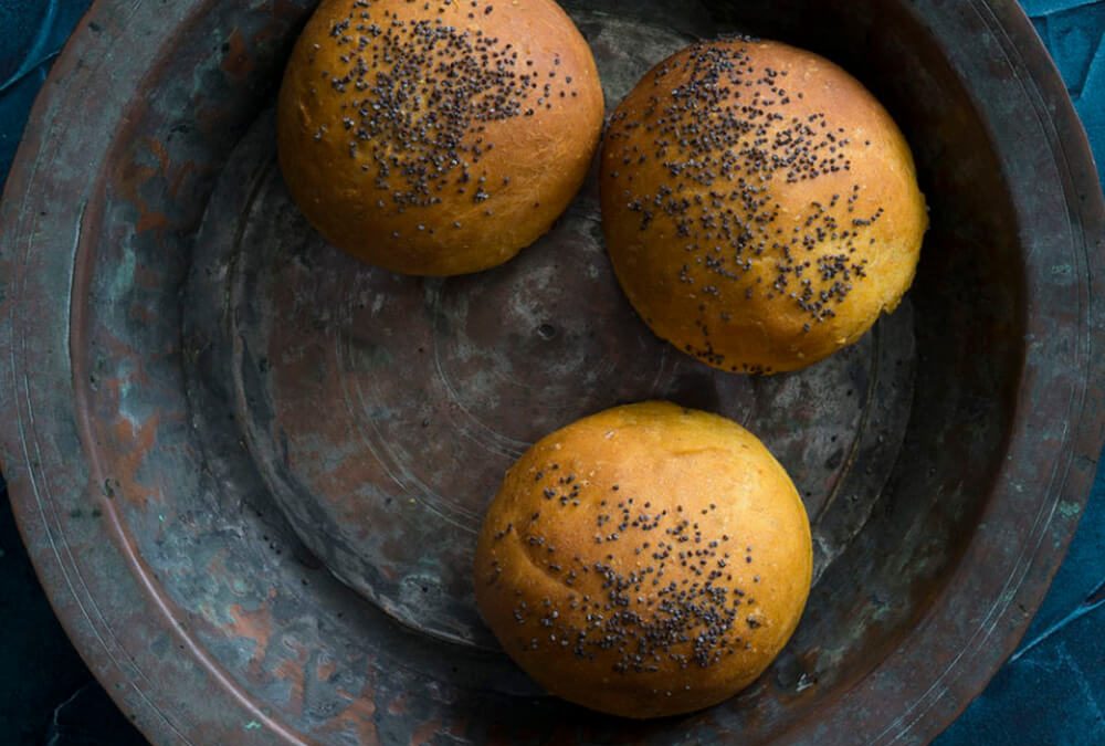 BOLLOS DE PAN CON TANDOORI