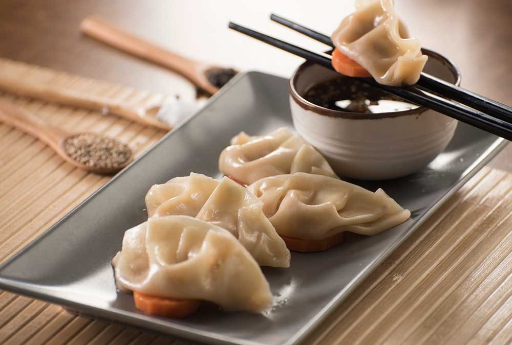 DUMPLINGS DE CAMARONES (XIA JIAO)