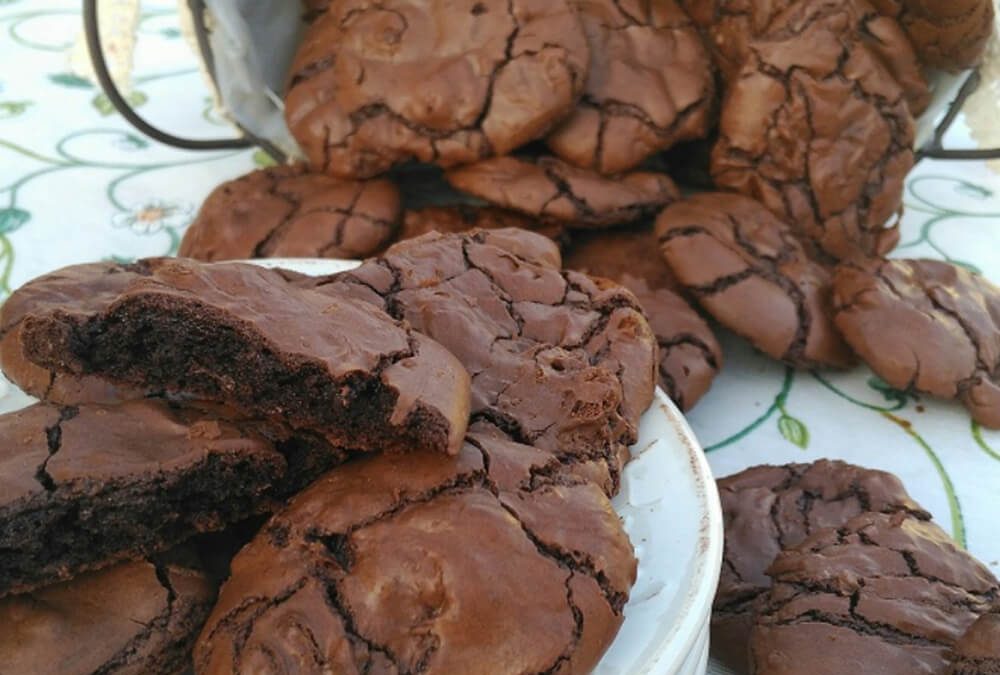 GALLETAS BROWNIE DE CHOCOLATE