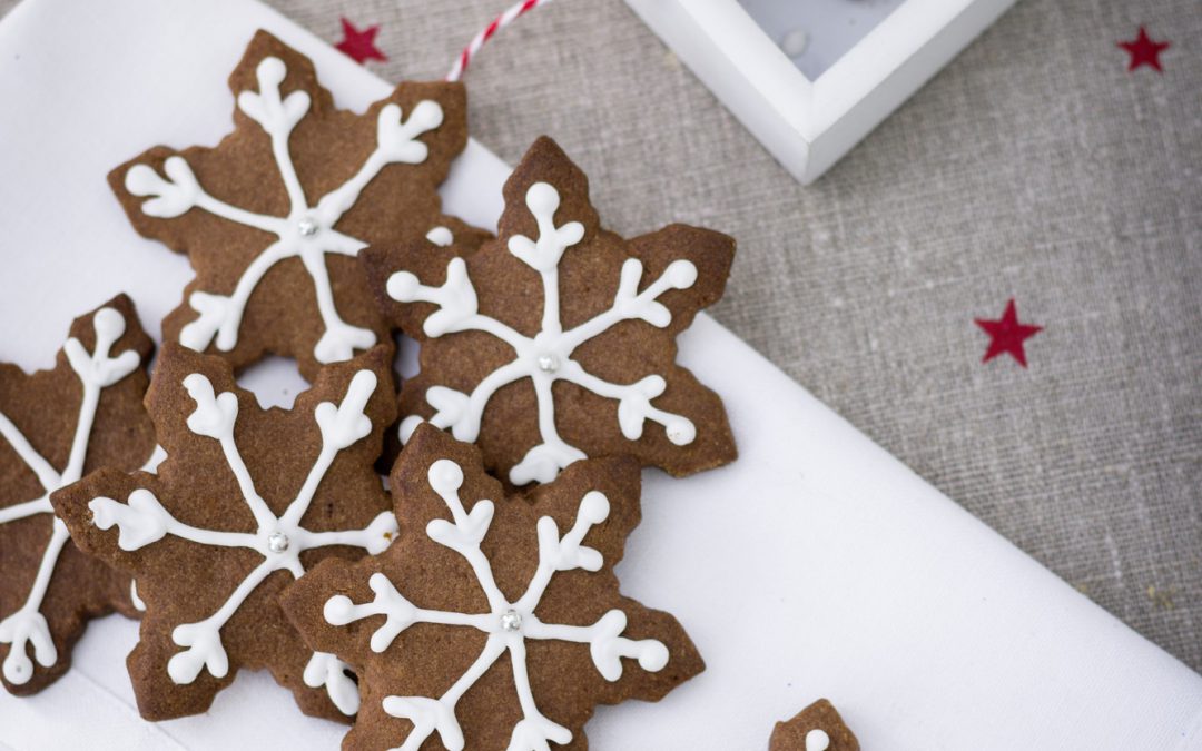 Galletas de cacao, almendra y canela