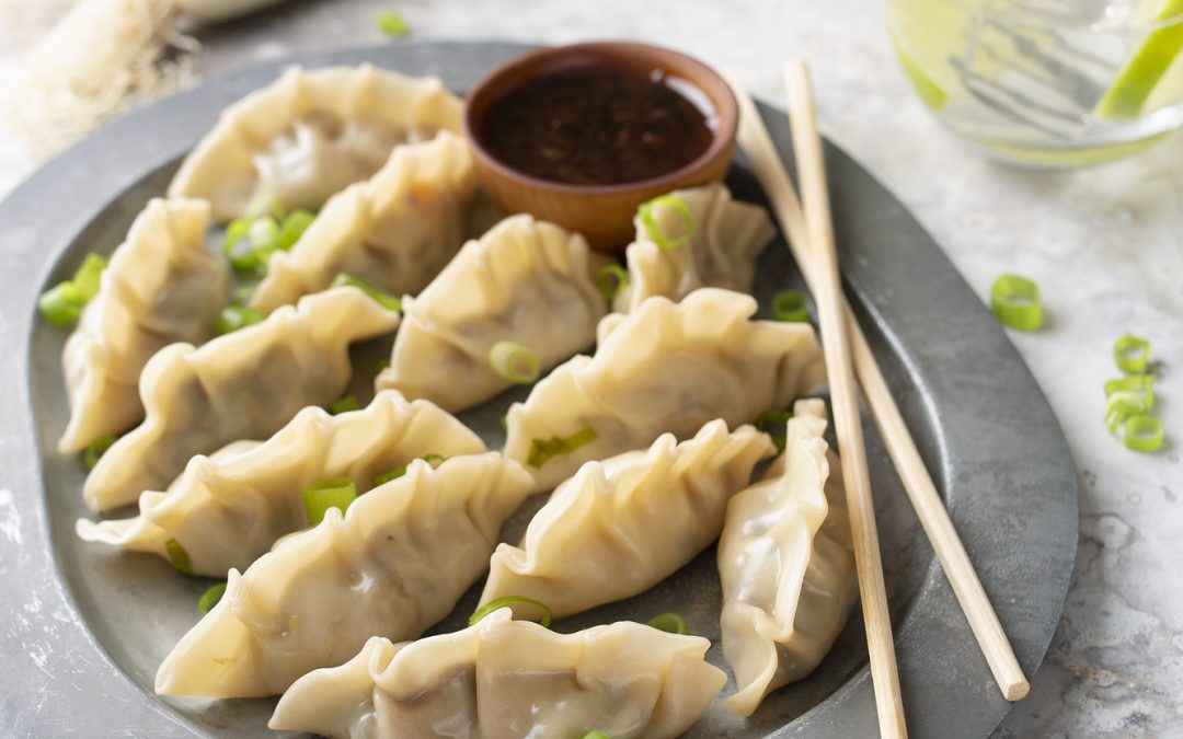 GYOZAS VEGETARIANAS DE SHIITAKE