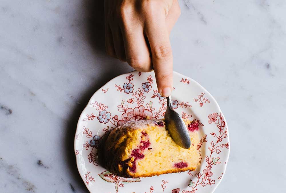 KUCHEN DE RICOTA Y FRAMBUESAS