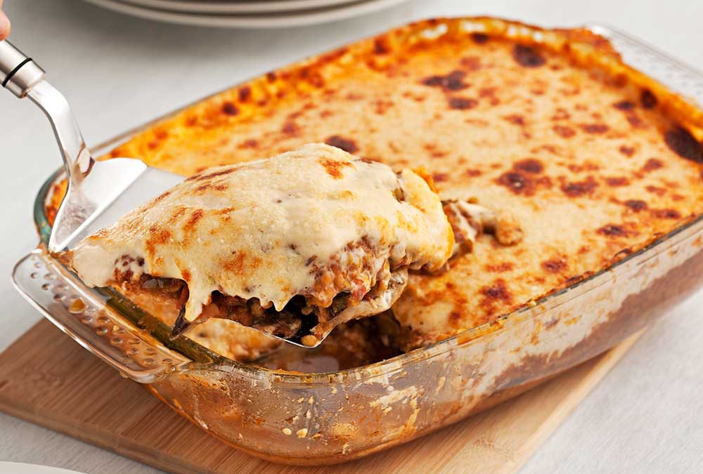 MOUSSAKA DE LENTEJAS