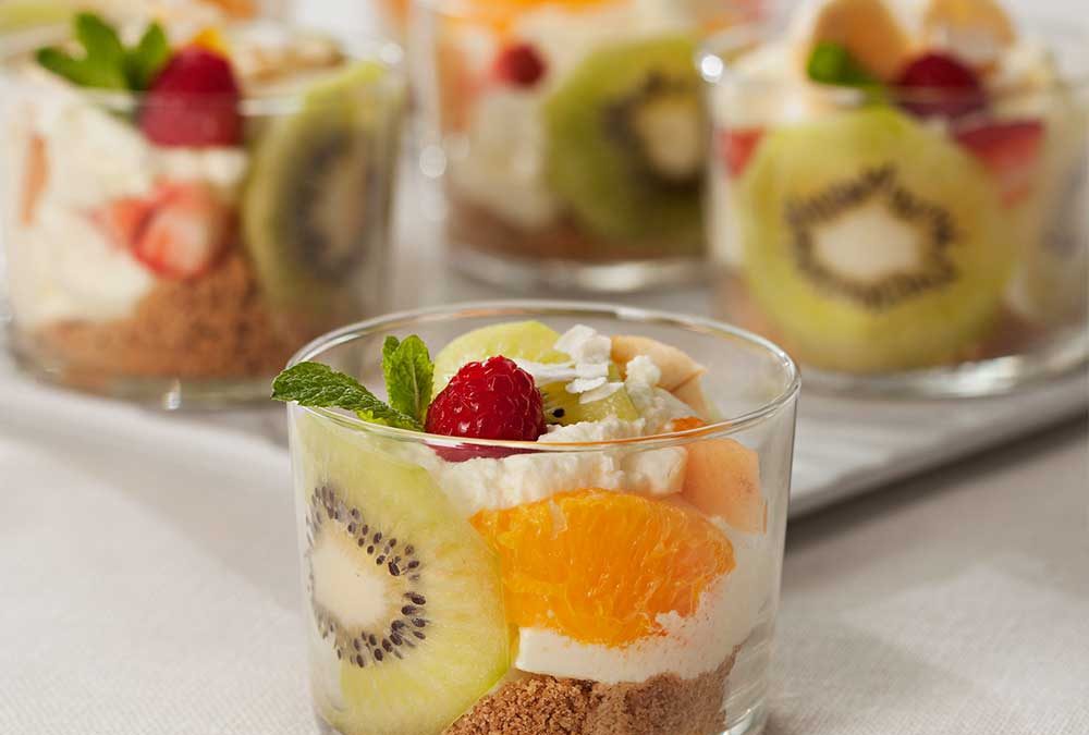 POSTRE EXPRÉS CON FRUTAS NATURALES