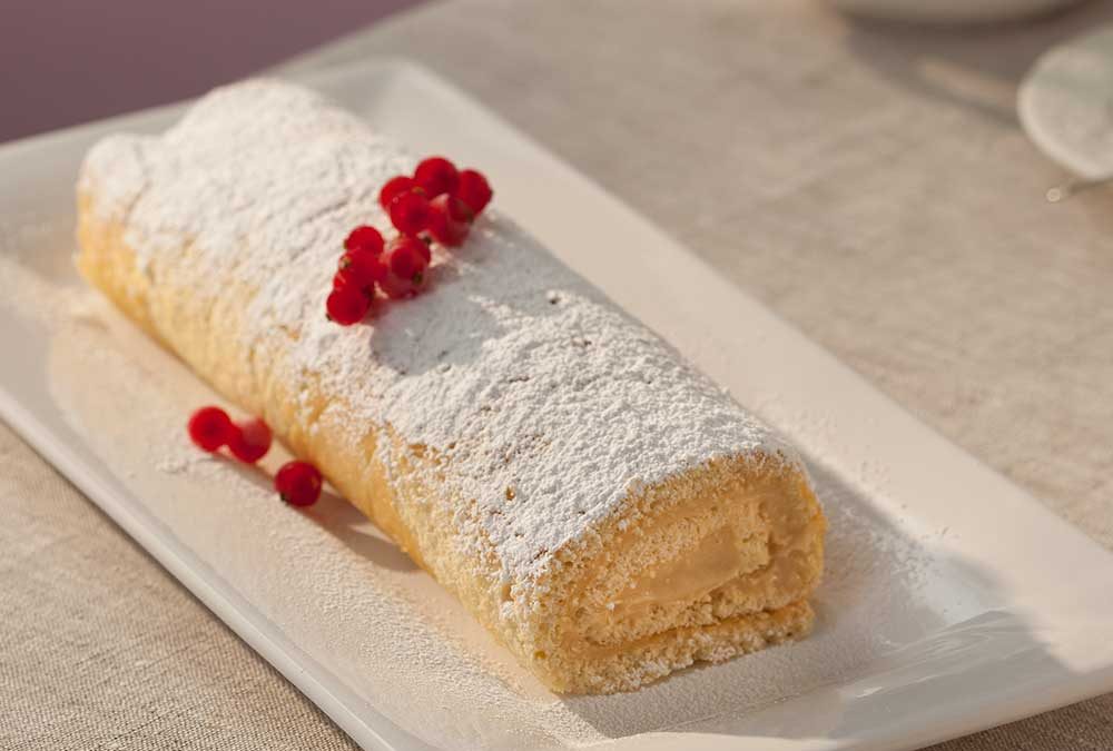 BRAZO DE GITANO DE TIRAMISÚ CON MASCARPONE