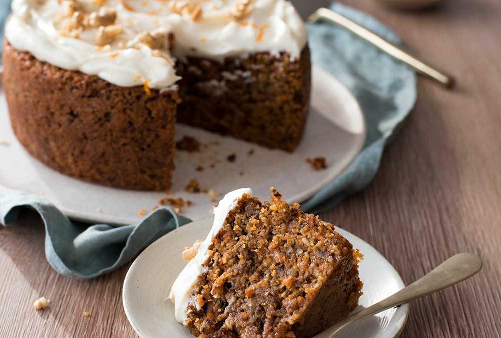 CARROT CAKE SIN GLUTEN