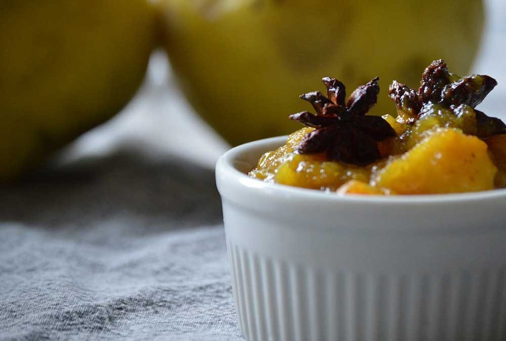 CHUTNEY DE MEMBRILLOS Y MANZANA