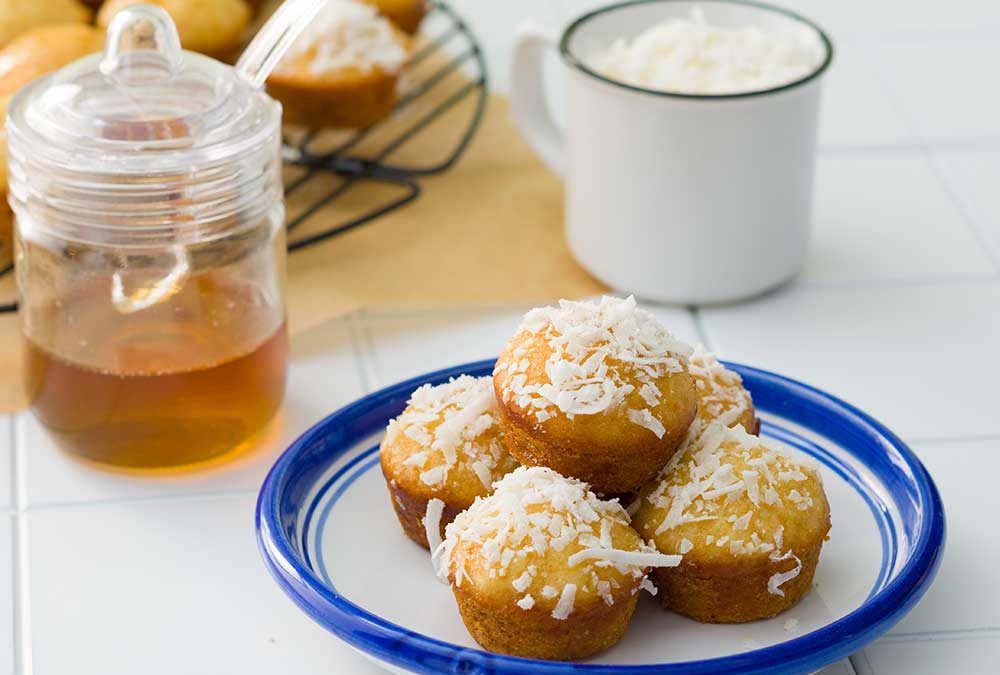 PASTELITOS DE COCO (SIN AZÚCAR)