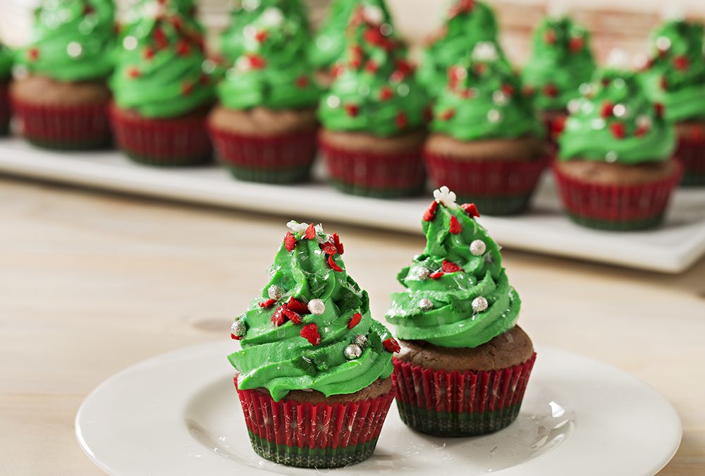 MINICUPCAKES DE NAVIDAD