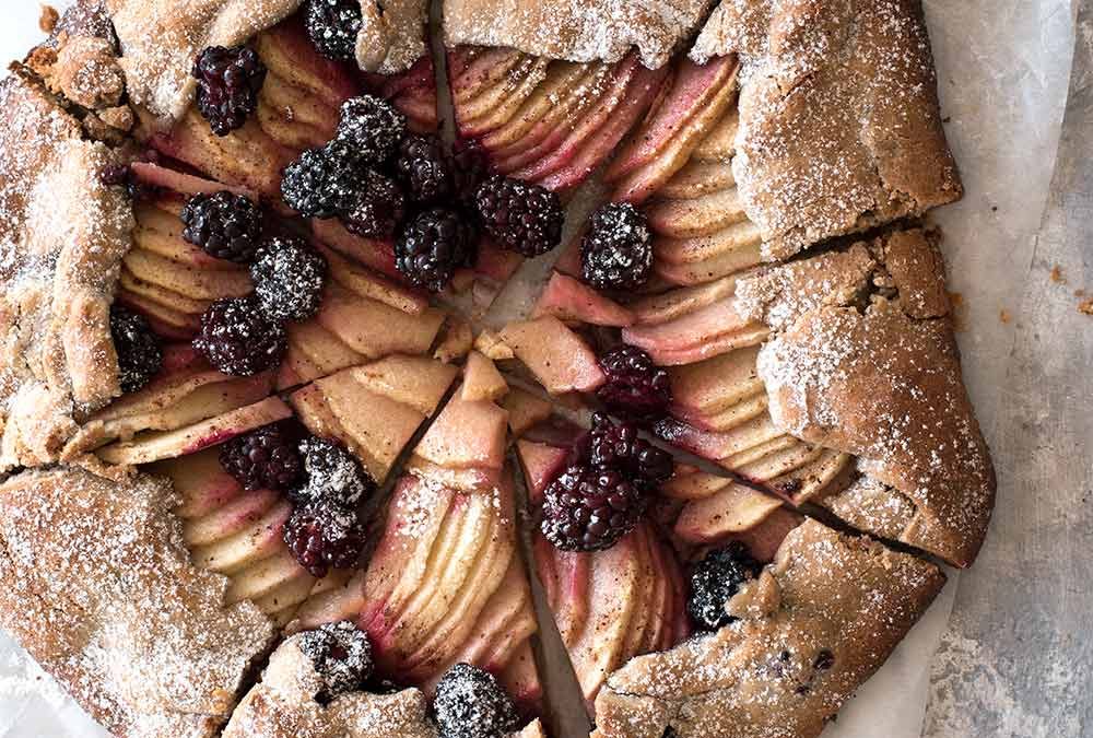 GALETTE DE MANZANA Y MORAS