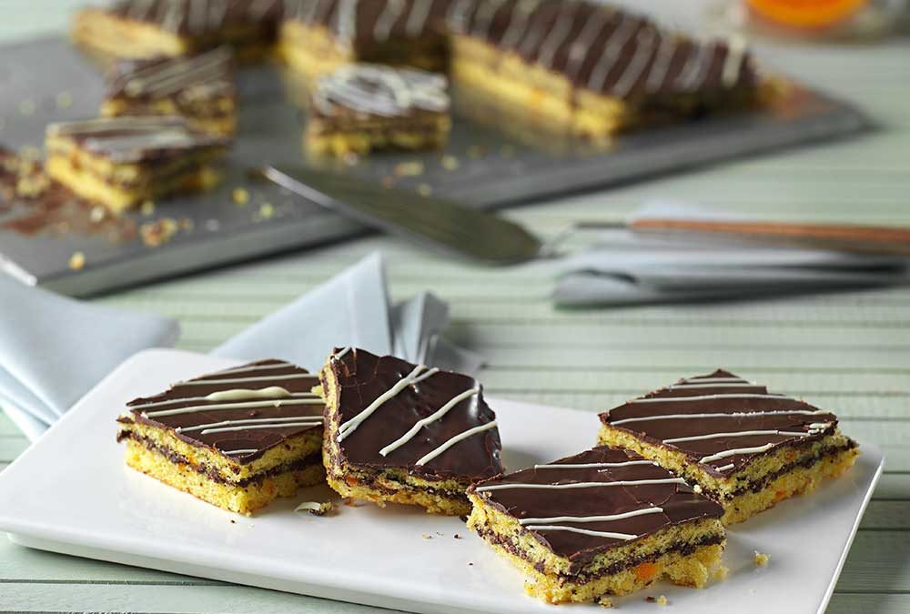 PASTELITOS DE NARANJA Y CHOCOLATE