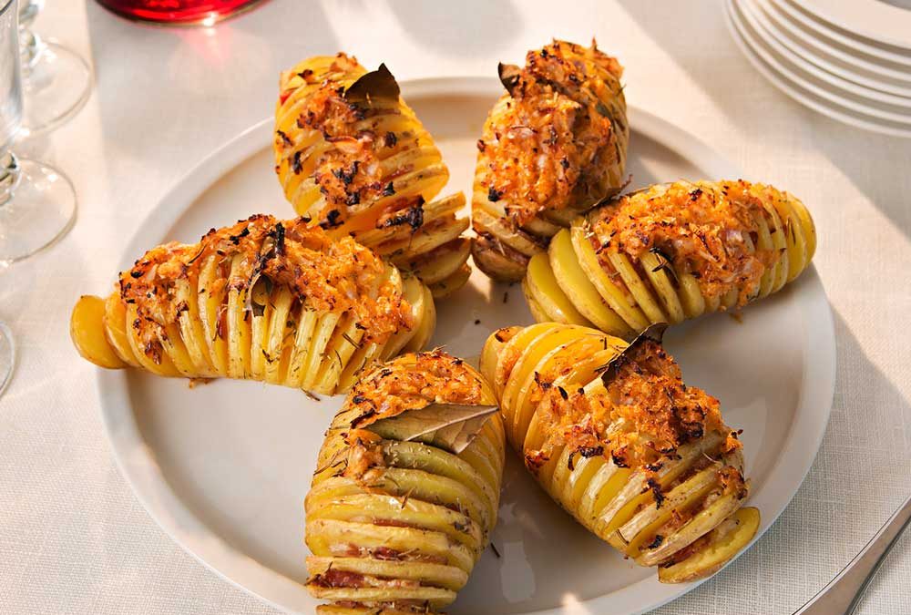 PAPAS NUEVAS HASSELBACK