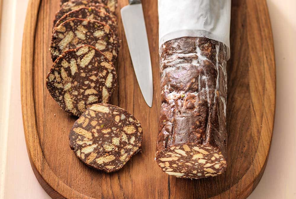 SALAME DE CHOCOLATE