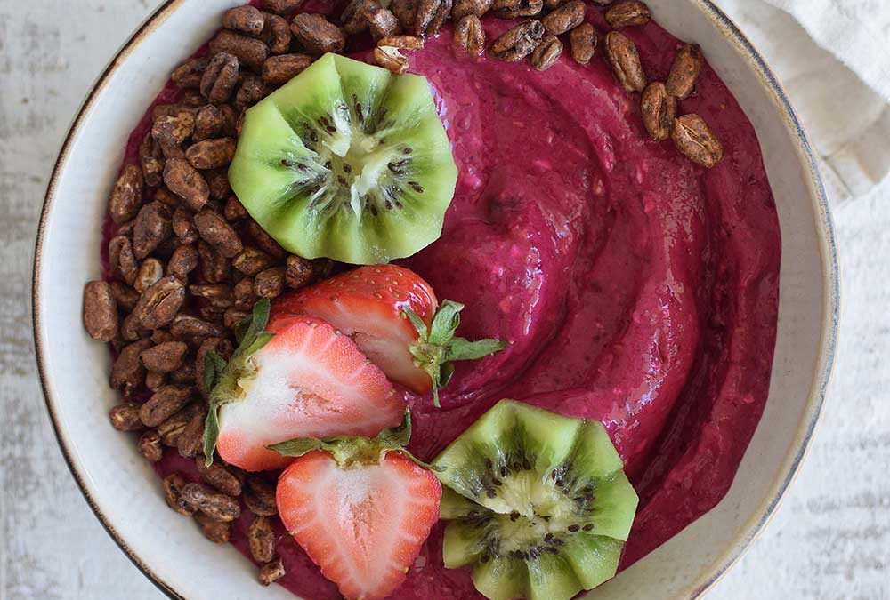 Smoothie Bowl rojo