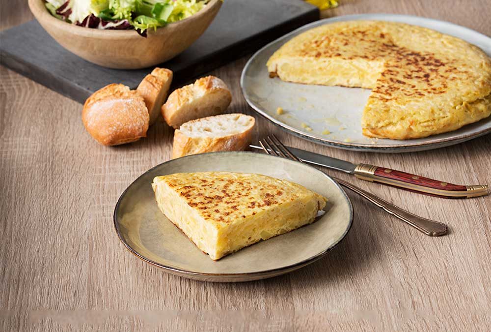 TORTILLA DE PAPAS RÁPIDA Y ECONÓMICA